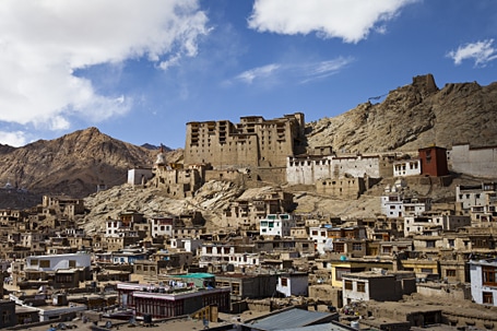 Stadtschloss in Leh Ladakh