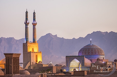 Yazd am Abend